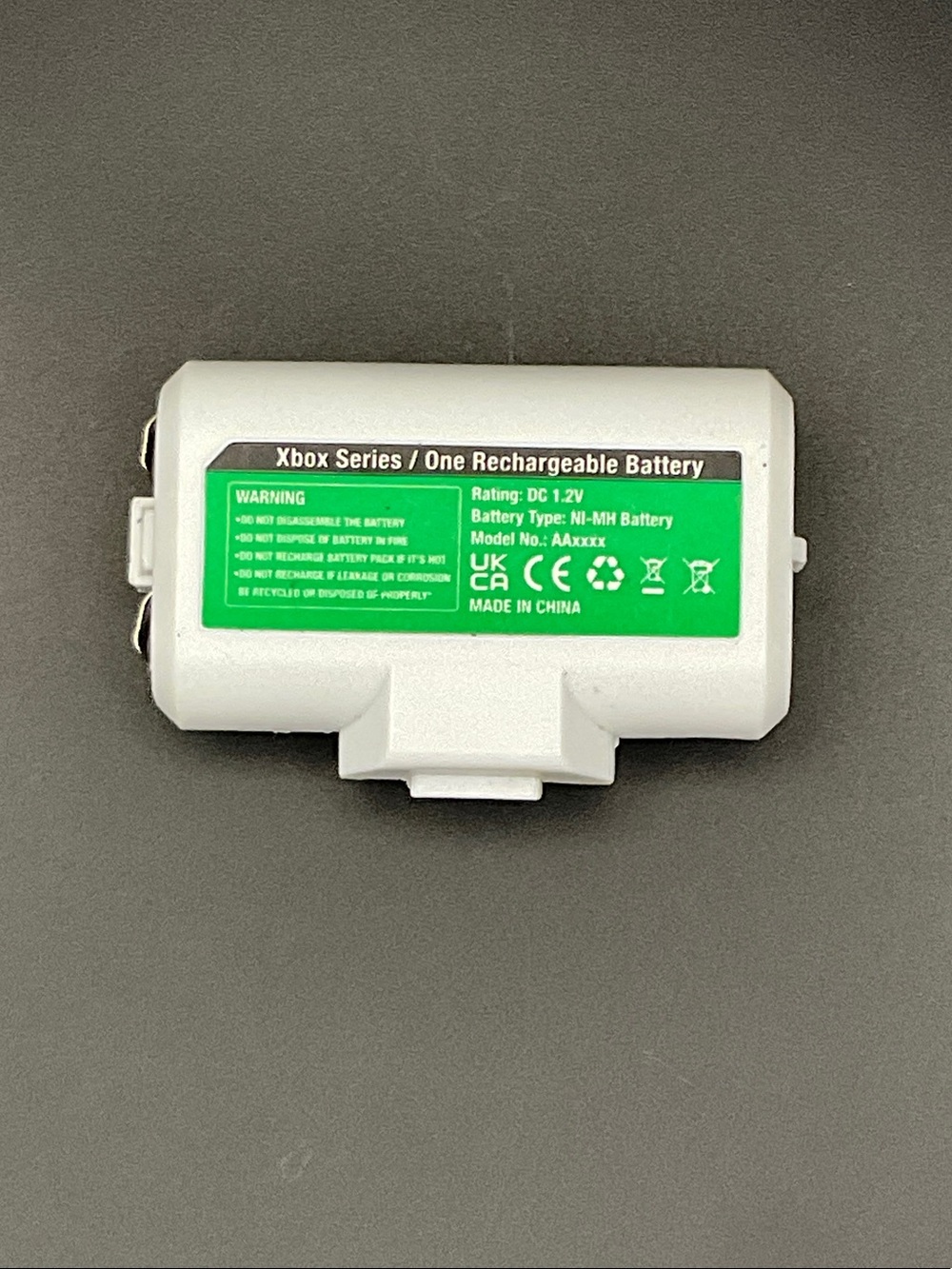 Xbox Series White Rechargeable Battery Pack